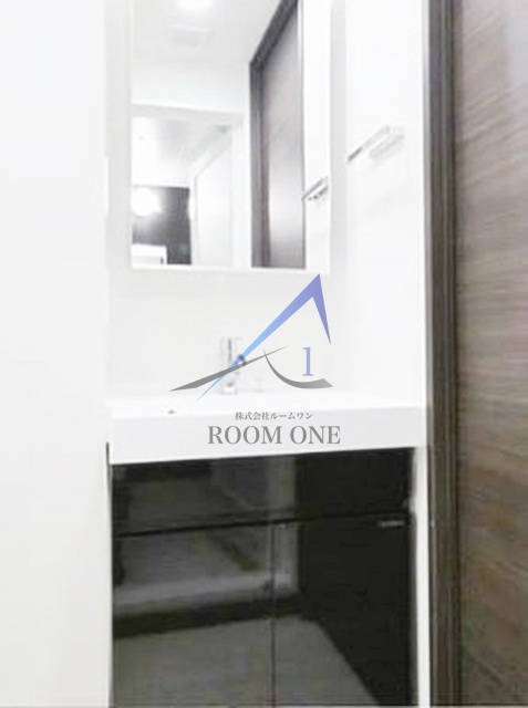 洗面設備　洗面台です。