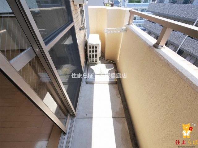 バルコニー　日常使いを想像しながら