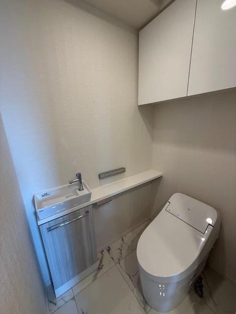 トイレ　手洗いカウンター付き