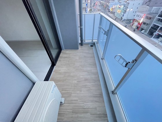 バルコニー　※別部屋の写真です