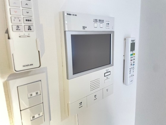 セキュリティ　※別部屋の写真です