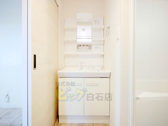 洗面設備　シャンプードレッサー完備しています♪