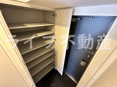 収納　大きなスペースがあり、収納には困りません