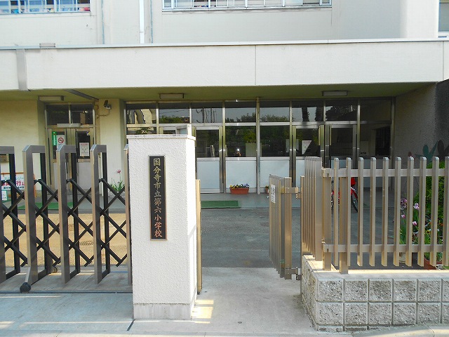 小学校　国分寺市立第六小学校（小学校）まで262m