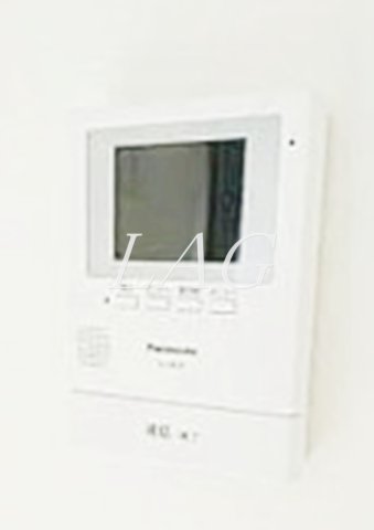 セキュリティ　モニター付きインターホンです。