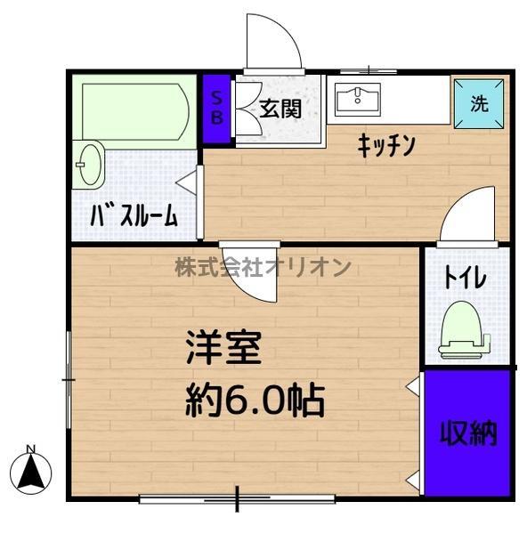 ソレアードKの間取り写真