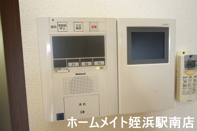 セキュリティ　★来客確認も安心のモニターホン★参考写真