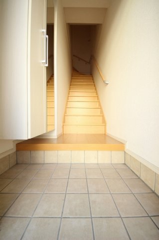 玄関　毎日通る玄関はこちらです
