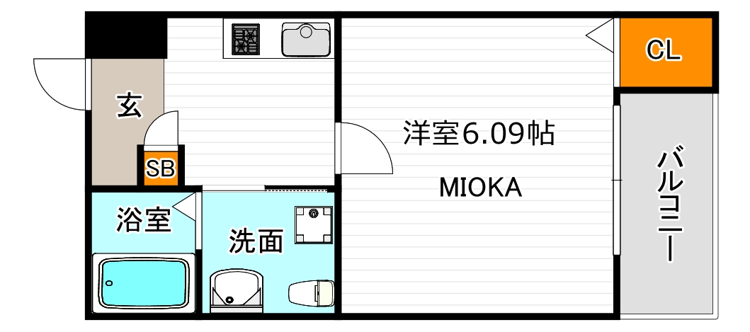 comodoの間取り写真
