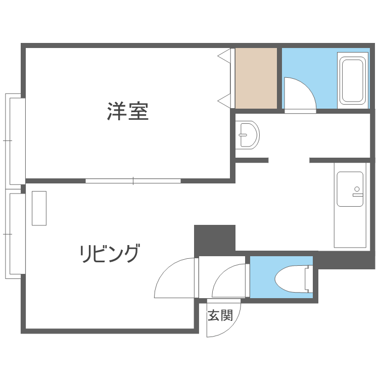 第41森宅建マンションの間取り写真