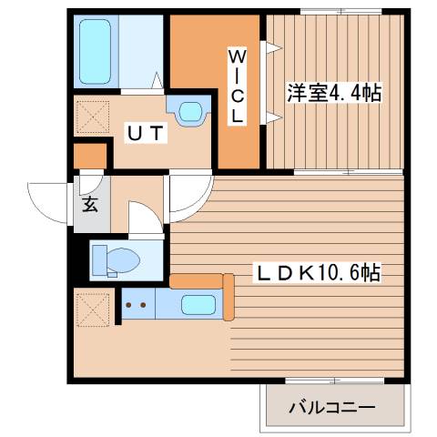 ソミューム八軒の間取り写真