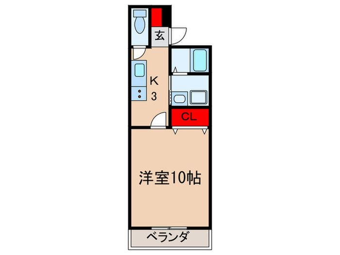 BloomCourtの間取り写真