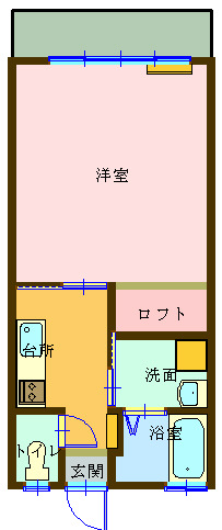 スターハイツ中島田の間取り