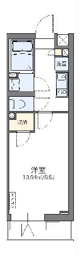 レオネクストｍｉｔｕｙｏｓｈｉの間取り