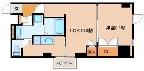 森の雫の間取り