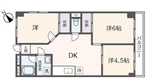 大竹ビルの間取り