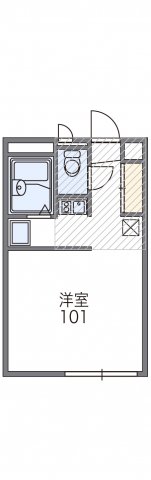 レオパレス秀峰の間取り