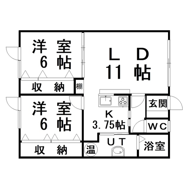 ピュアプレイスの間取り