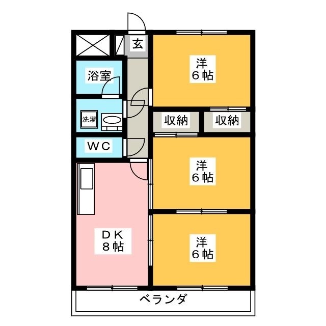 セラミック加藤IIIの間取り