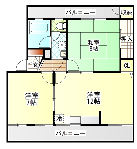 ＳＫマンションの間取り