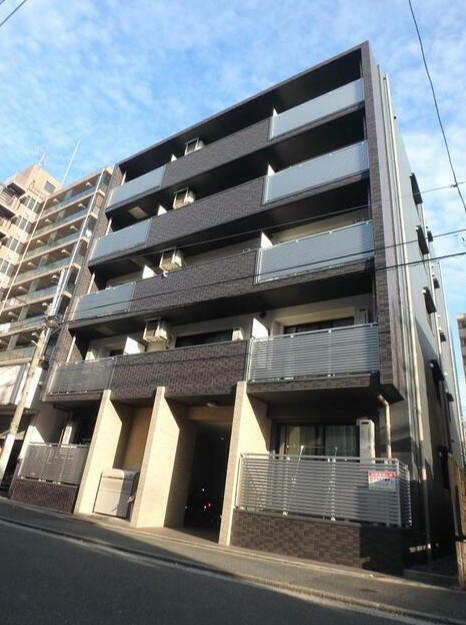建物外観　駅近2分のオートロック付マンション