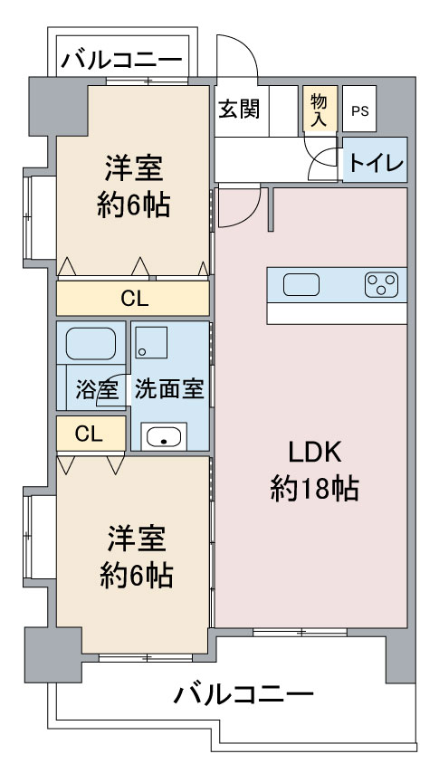 Hill Palace IKAIの間取り