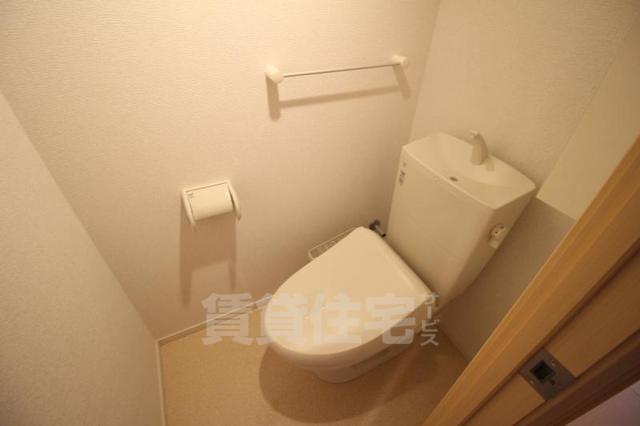 【豊中市熊野町のマンションのトイレ】