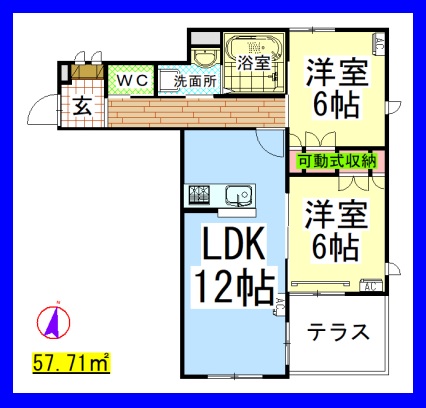 ＡＦ　ＹＵＴＡＫＡＳＯ[新築・Ecoレジ・ヘーベルメゾン]の間取り