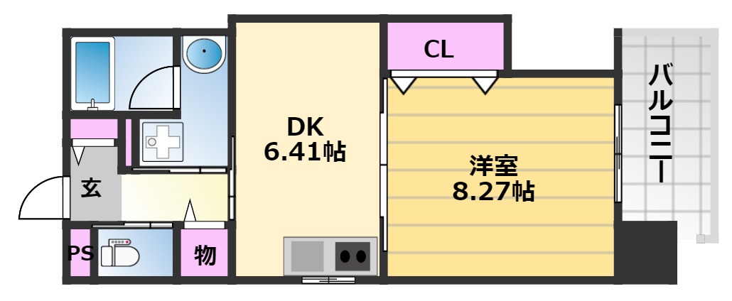 ハイツカトレヤの間取り