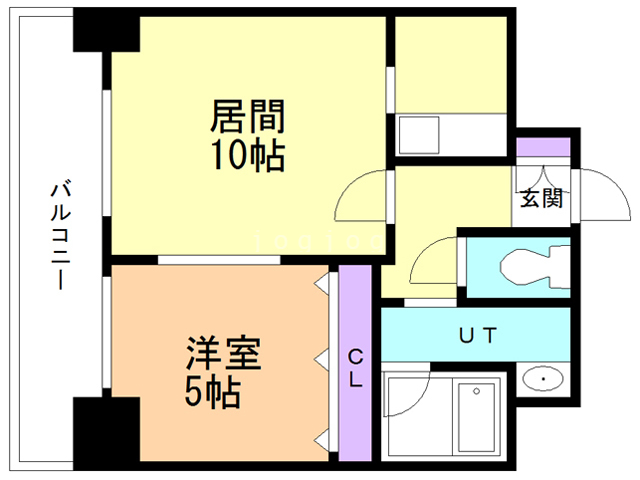 【ラクラス札幌北７条の間取り】