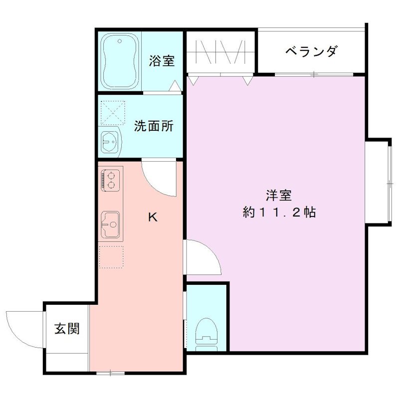 BUENA関屋堀割の間取り