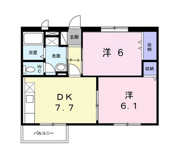 サンフォルムＭａｒｋ１の間取り