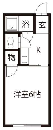 アーバンスタイル山城の間取り