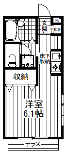 ティエラ成城の間取り