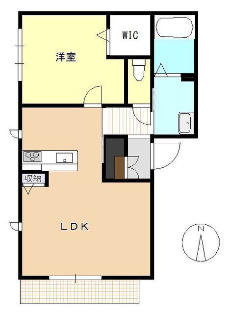 シャーメゾン翠石館の間取り