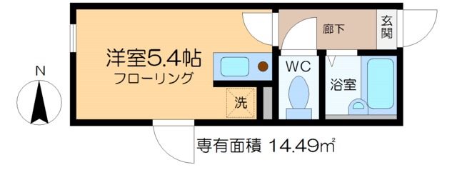 コンフォート北綾瀬の間取り