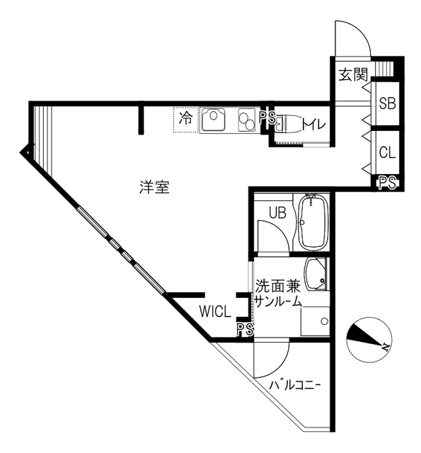 ＬＥＯＧＲＡＤ　ＨＩＬＬの間取り