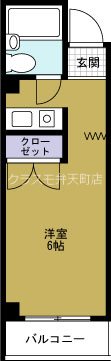 サンドーム大森の間取り