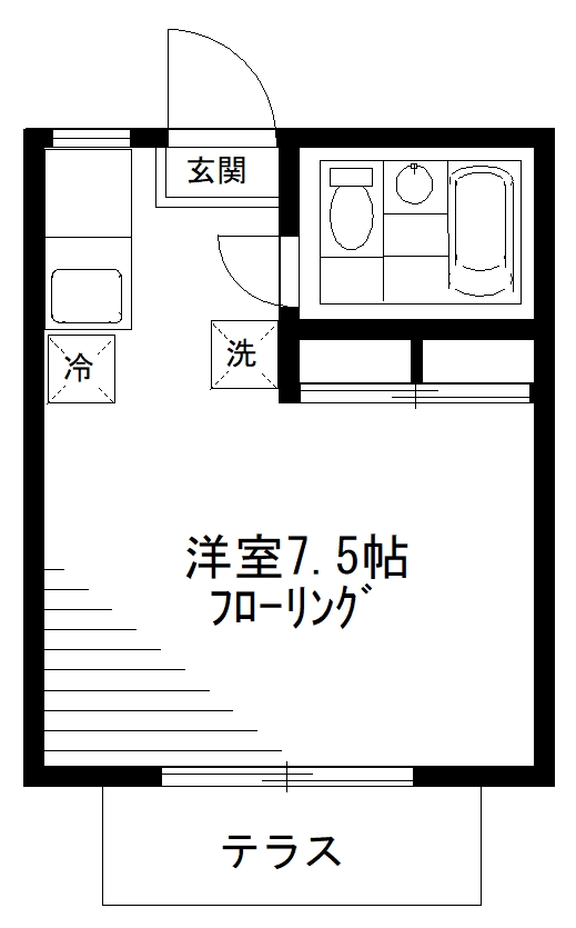 チェリーハイツの間取り