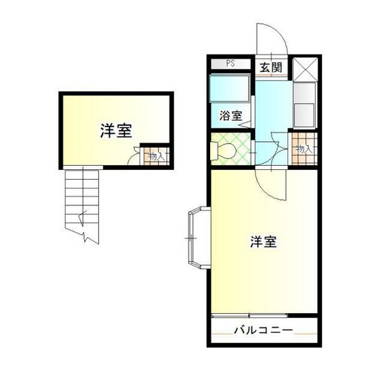 ウェルネス石坂の間取り