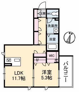 Charme海田駅前の間取り