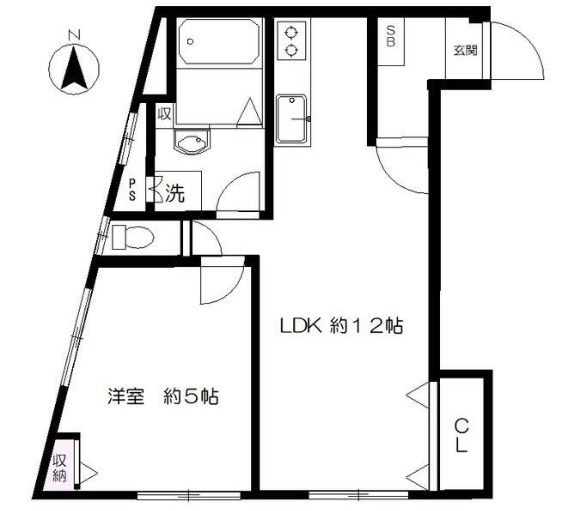 【松本マンションの間取り】