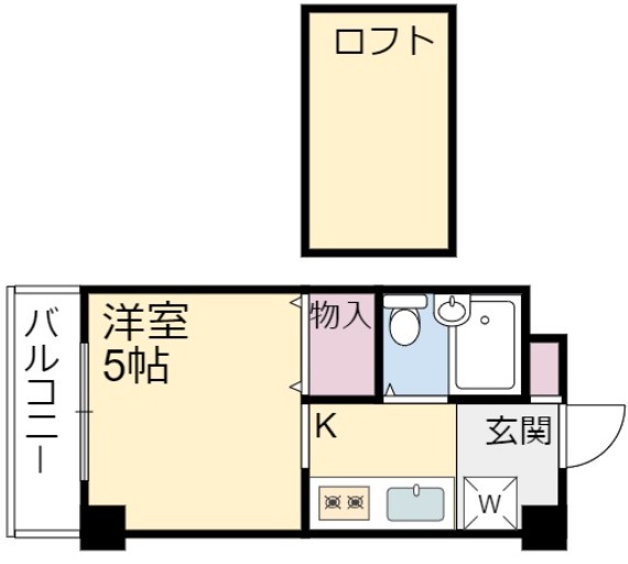 メゾン春３番館の間取り