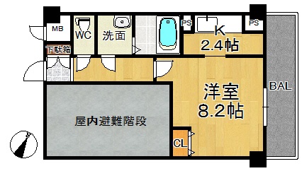 ＡＳプレミアム関屋金衛町の間取り