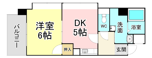 ハートピア鍛冶町の間取り