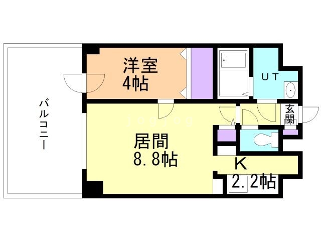 インボイス札幌レジデンスの間取り