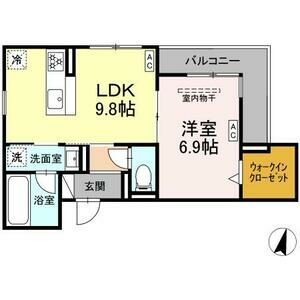 【D-Solis上社の間取り】