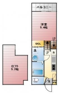 ヴィオラ東山手の間取り