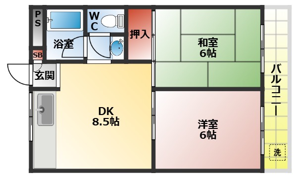 チェリーサイドヒルズの間取り