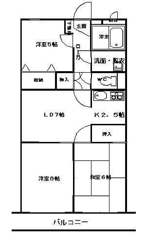 スマイルＭIの間取り